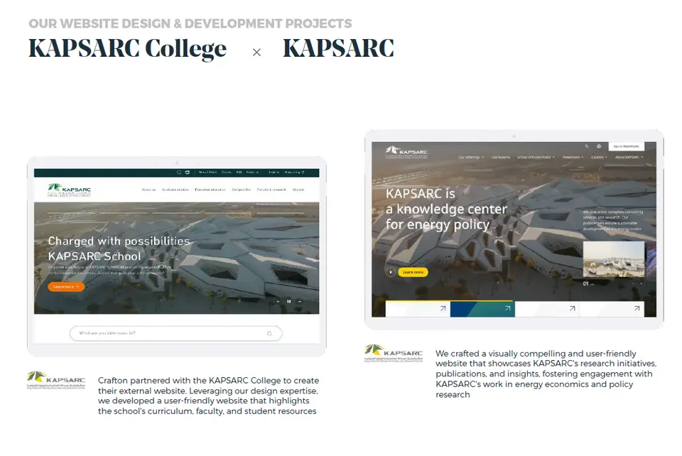 KAPSARC × KAPSARC College
